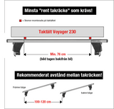 Wild Land Voyager 230 - Taktelt Hard Topp BESTSELGER NÅ PÅ LAGER!