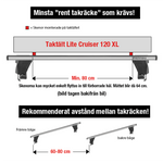 Wild Land Lite Cruiser 120 XL - Taktelt Myk topp - Midlertidig utsolgt!Kommer i midten av august, kan forhåndsbestilles!